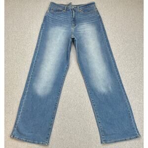 Levis Jeans Womens 8/29 Blue Signature Gold Stretch Heritage High Rise Straight